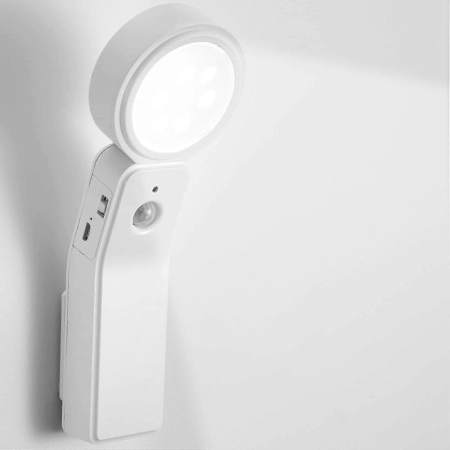 Led Night Light With Twilight And Motion Sensor, 3 In 1 Night Light, Desk Lamp, Flashlight, Sensor Light Usb Rechargeable Night Lamp, Cupboard Light W