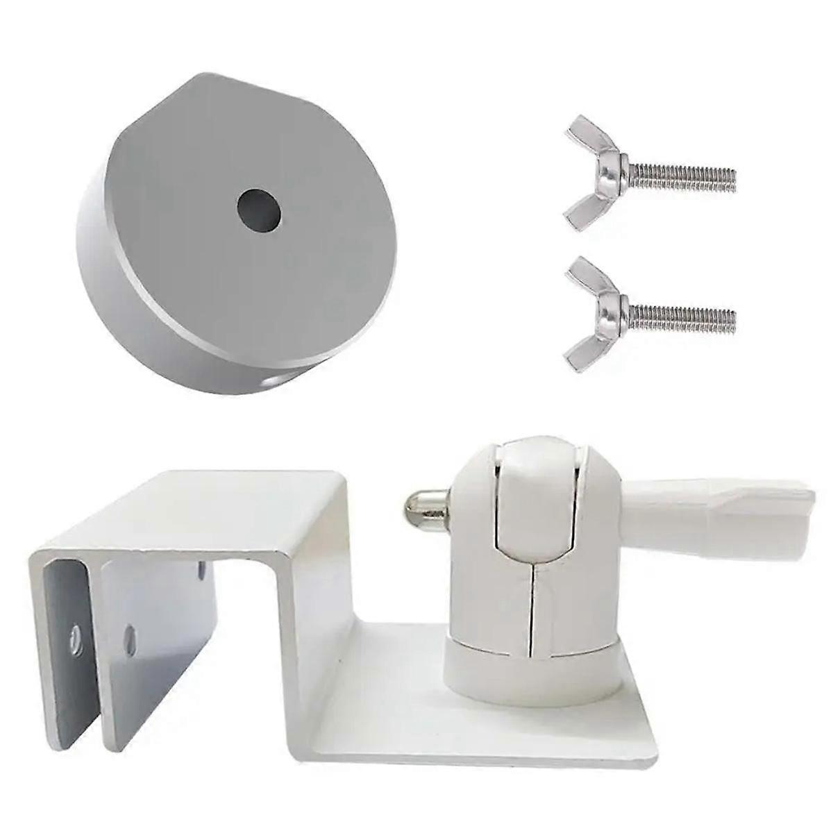 -86D Wall Bracket for Mini Eaves Rain Ditch Special Bracket Alloy Support Waterproof Adjustable Ang