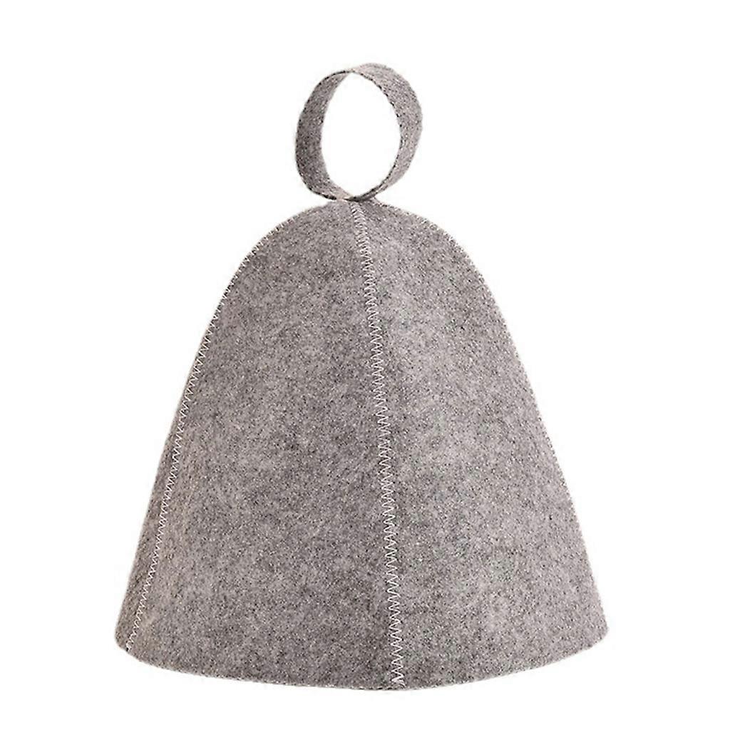 Wool Felt Sauna Hat Winter Heads Accessory Keep Warm Bath Hat