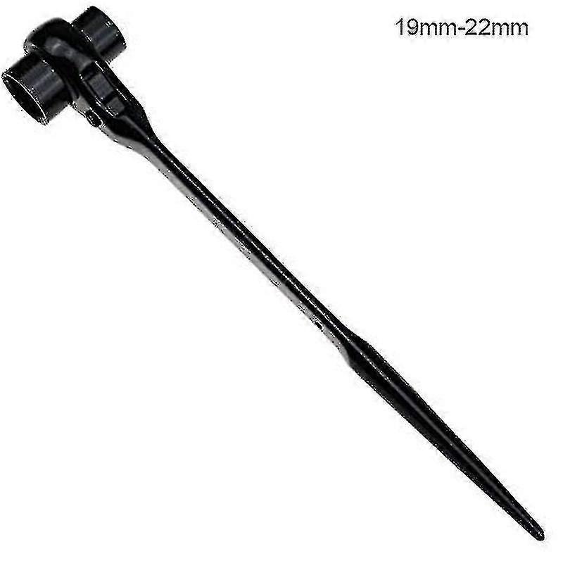 Scaffolding Podger Ratchet Spanner Site Ratcheting Socket Wrench Tool Tapered End TY