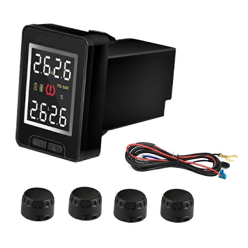 Wireless Tpms Tire Pressure Monitoring System With Lcd Display Embedded Monitor For Jimny Jb74 Jb64