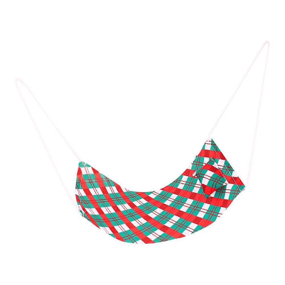 Christmas Baby Elf Doll Hammock Ornament Bookshelf Hanging Basket Shaker Xmas Decoration