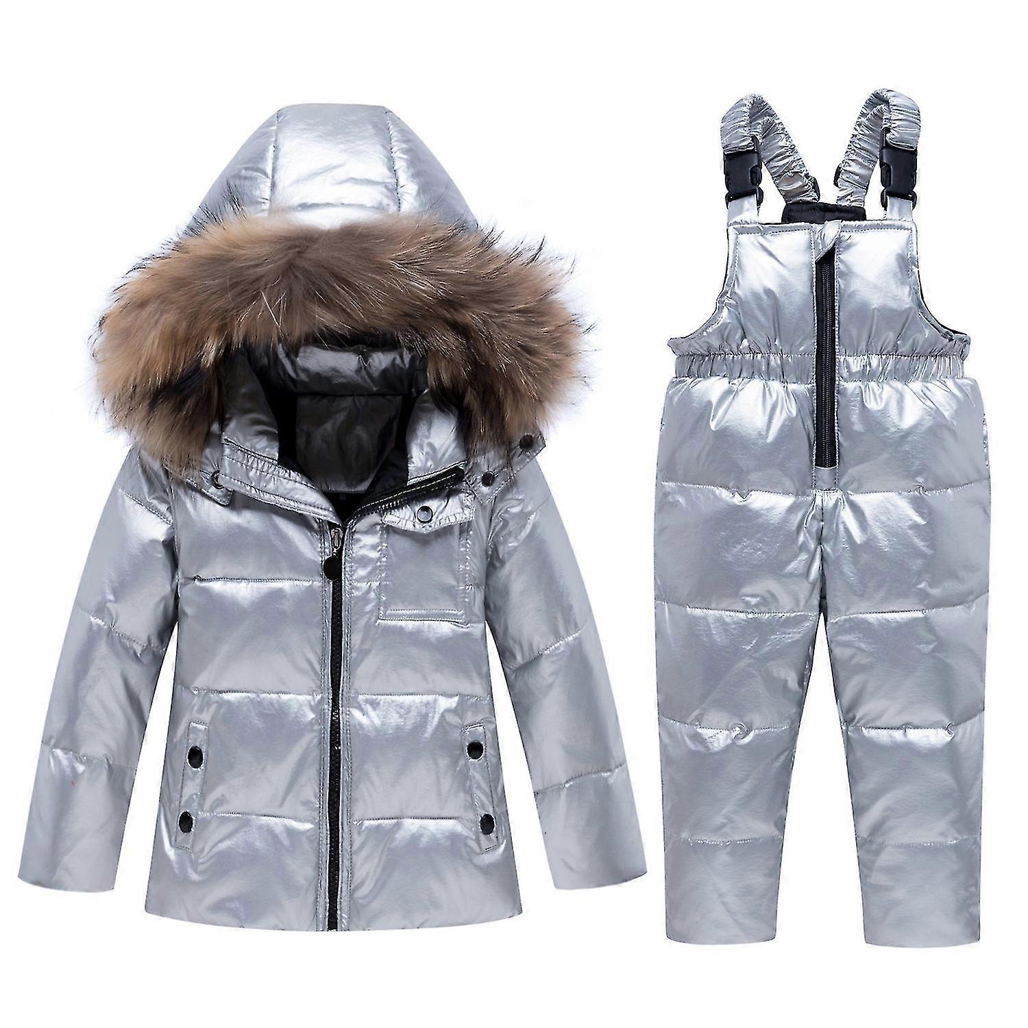 Vinter Vinter Vinter Vinter Huva Anka Dun Jacka Vinterdräkt/YY