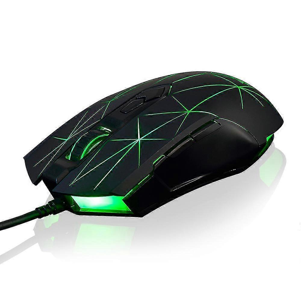 Gaming Mouse With Rgb Backlit Lighting Effects