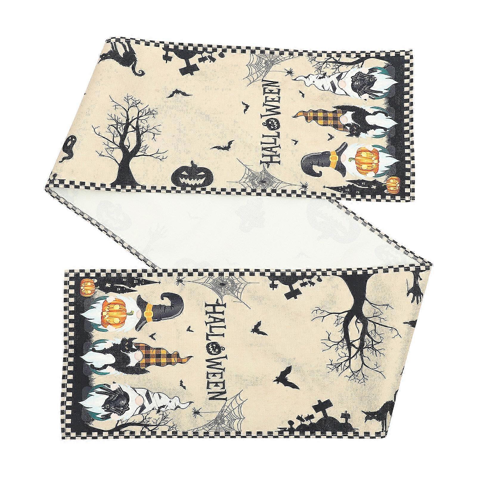 Halloween Table Cloth Halloween Table Runner Halloween Table Decor Long Table Runner