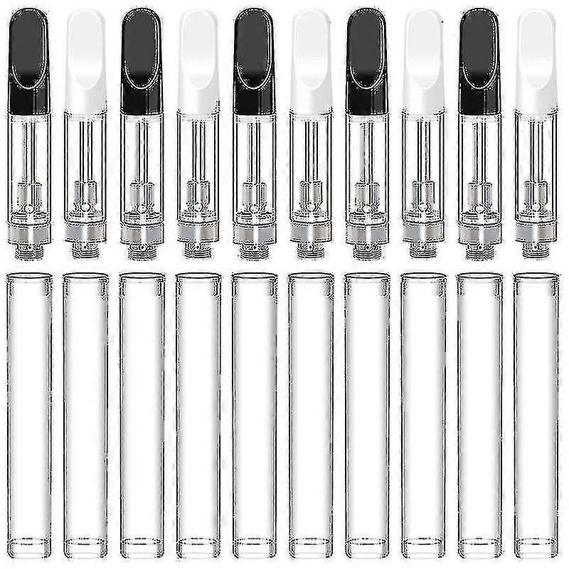 10 Pcs Empty Storage Cartridges for 1.0ml Glass Easy to Fill