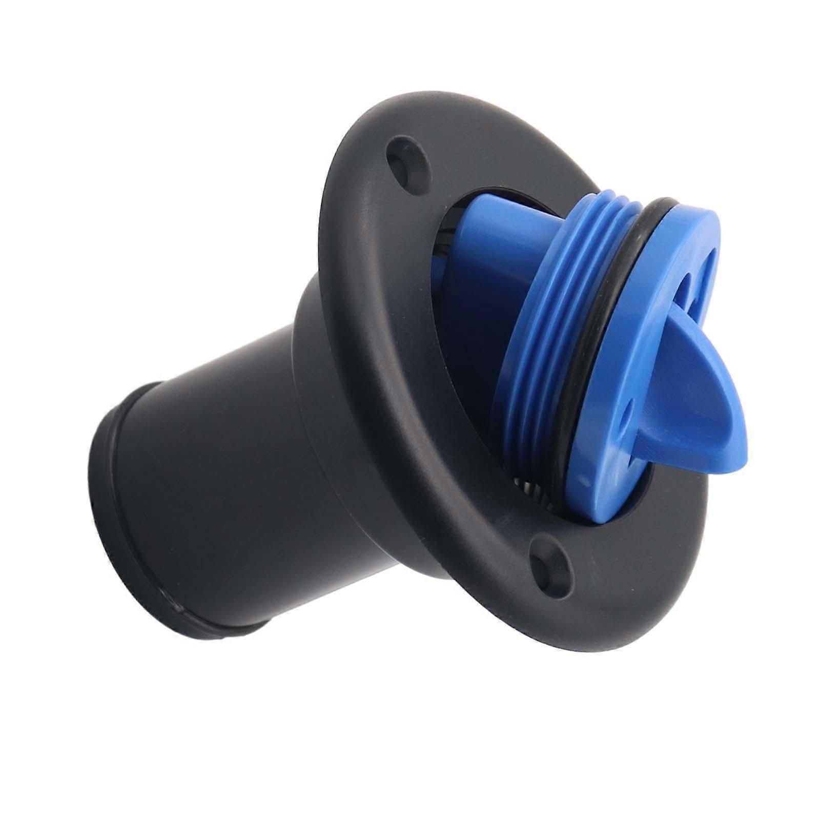 RV Fresh Water Fill Hatch Inlet Nylon Sturdy Durable Round Replacement Parts Universal for Trailer Camper Boat Accessory
