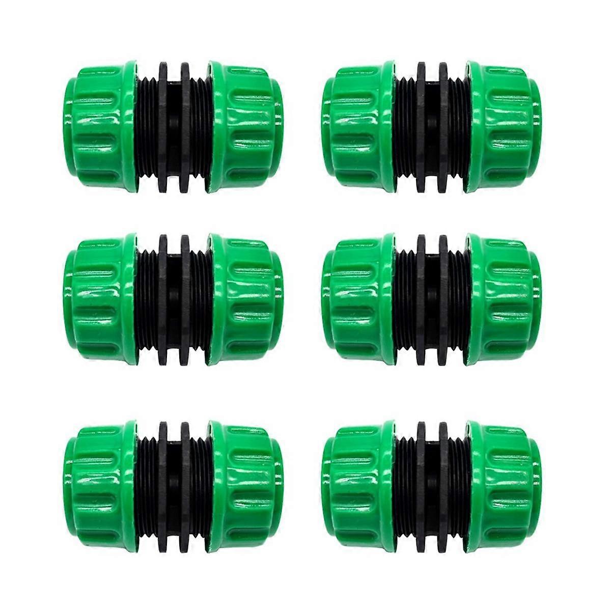 6Pcs Extensor de conector de reparo de mangueira para juntar 1/2 polegadas Garden Mangueira Pipe Quick Repair Connection Gard