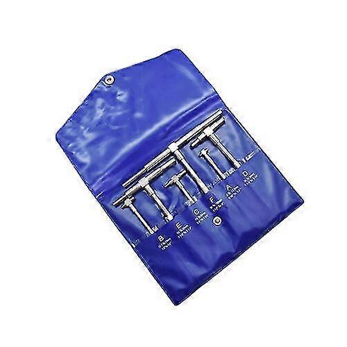 6pcs / set 8-150mm Telescopic Gauge Set Micrometer Measurement Bore Engineers Kit