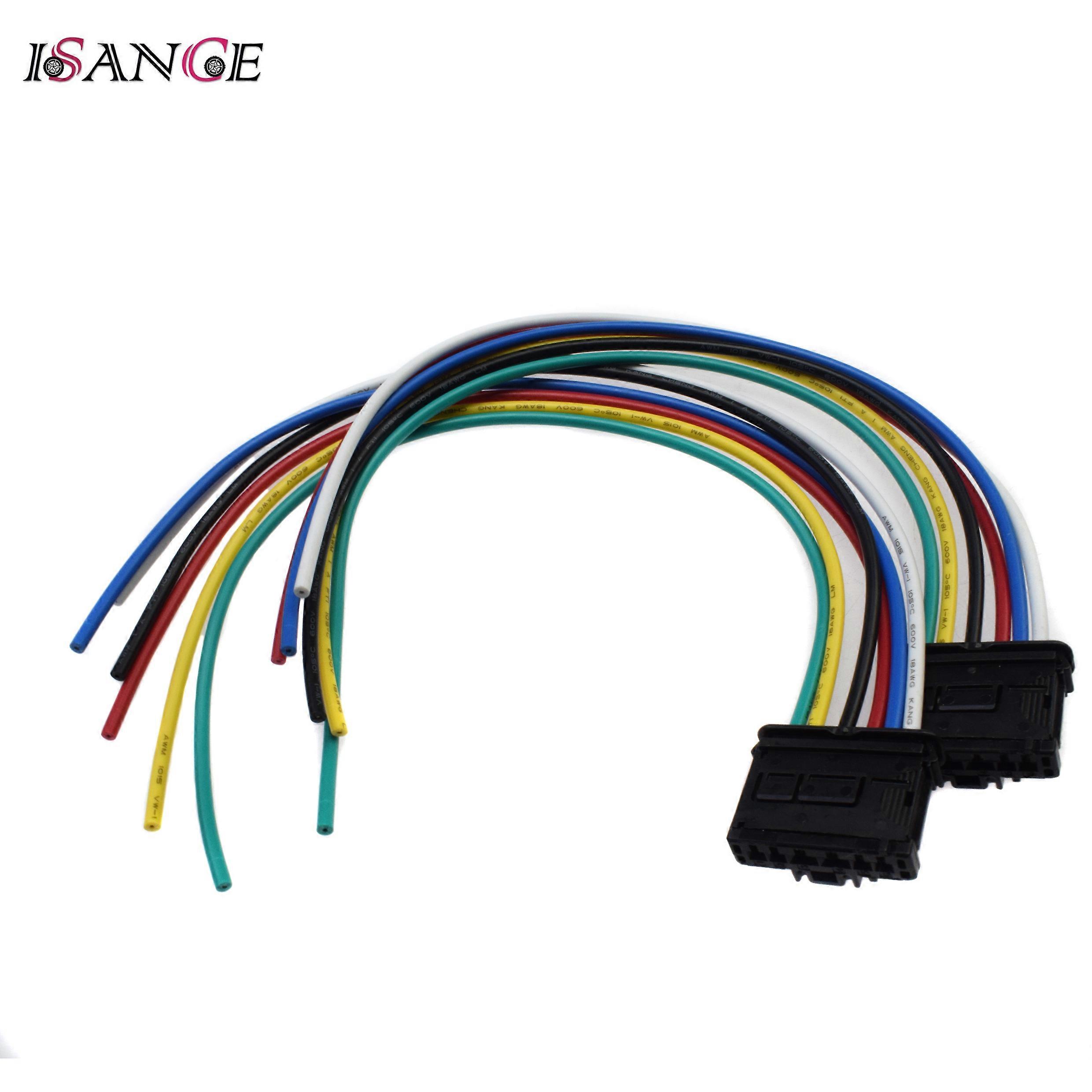 ISANCE Rear Tail Light light Electrical Wiring Connector 1606248780 For Citroen Peugeot Fiat Dacia C2 C3 C4 C5 DS3 DS4 C4 PICASSO