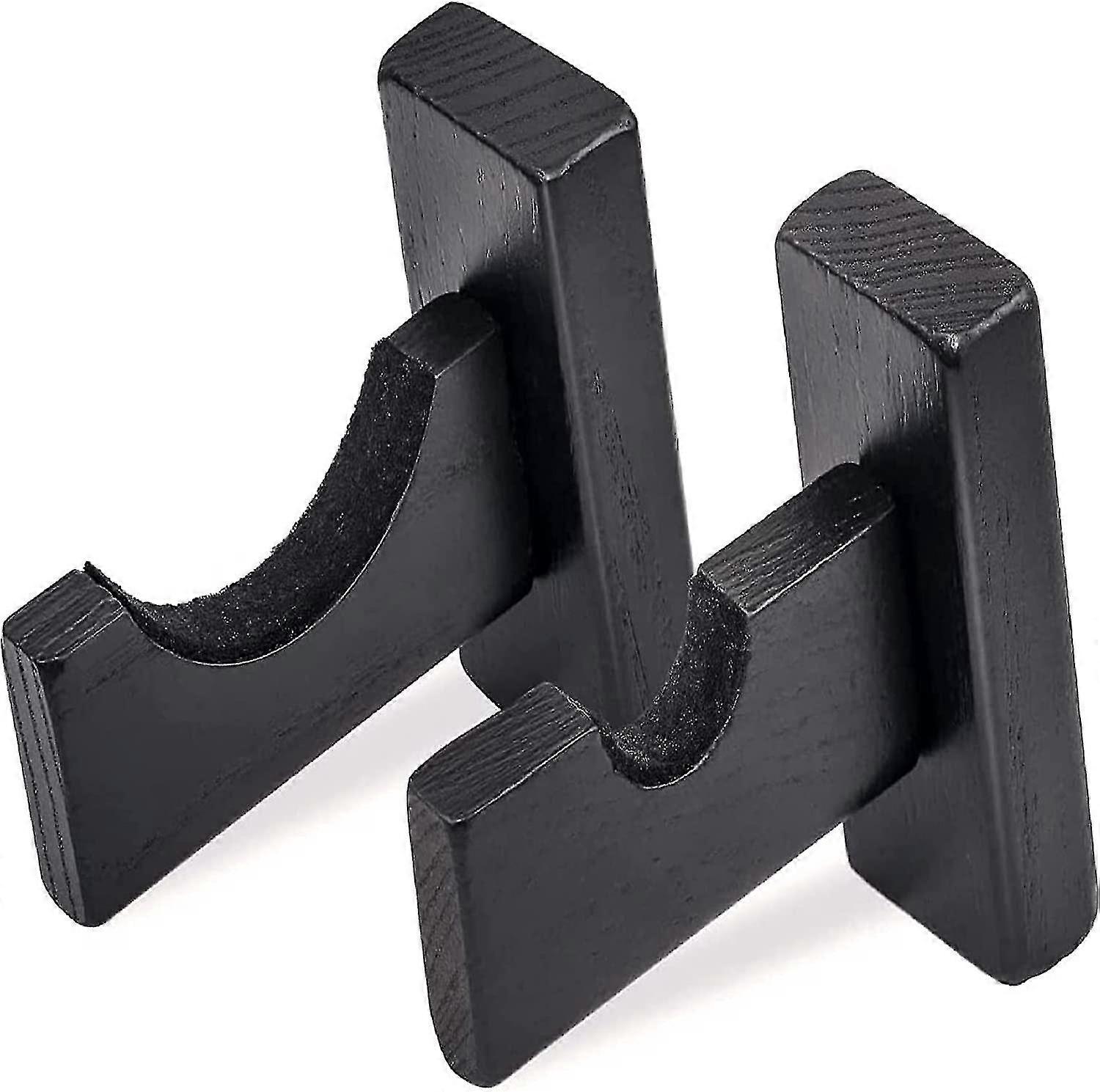 Baseball Bat Display Wall Mount, Softball Bat Rack For Horizontal Display, Solid Wood With Soft Felt And Hidden Screws