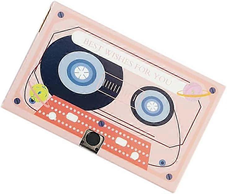 Recordable Greeting Card, Reusable Recordable DIY Greeting Card for Birthday (Type 1)