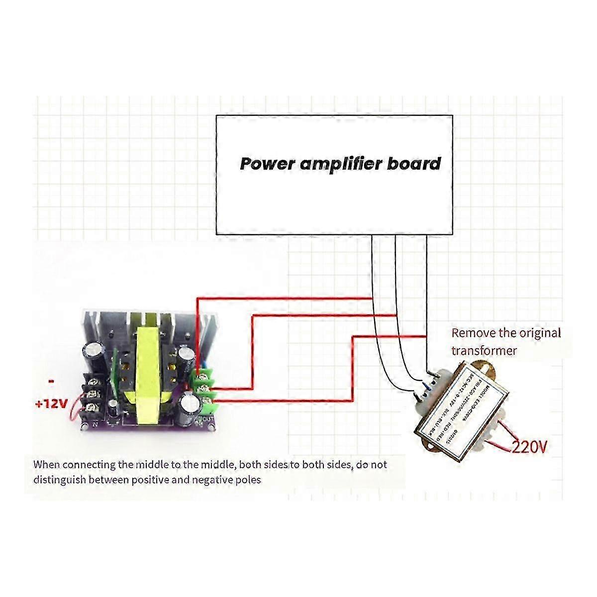 Audio Module Single Dc 12v To 18v Subwoofer Car Audio Modification Amplifier Isolation Boost Dual Power Module