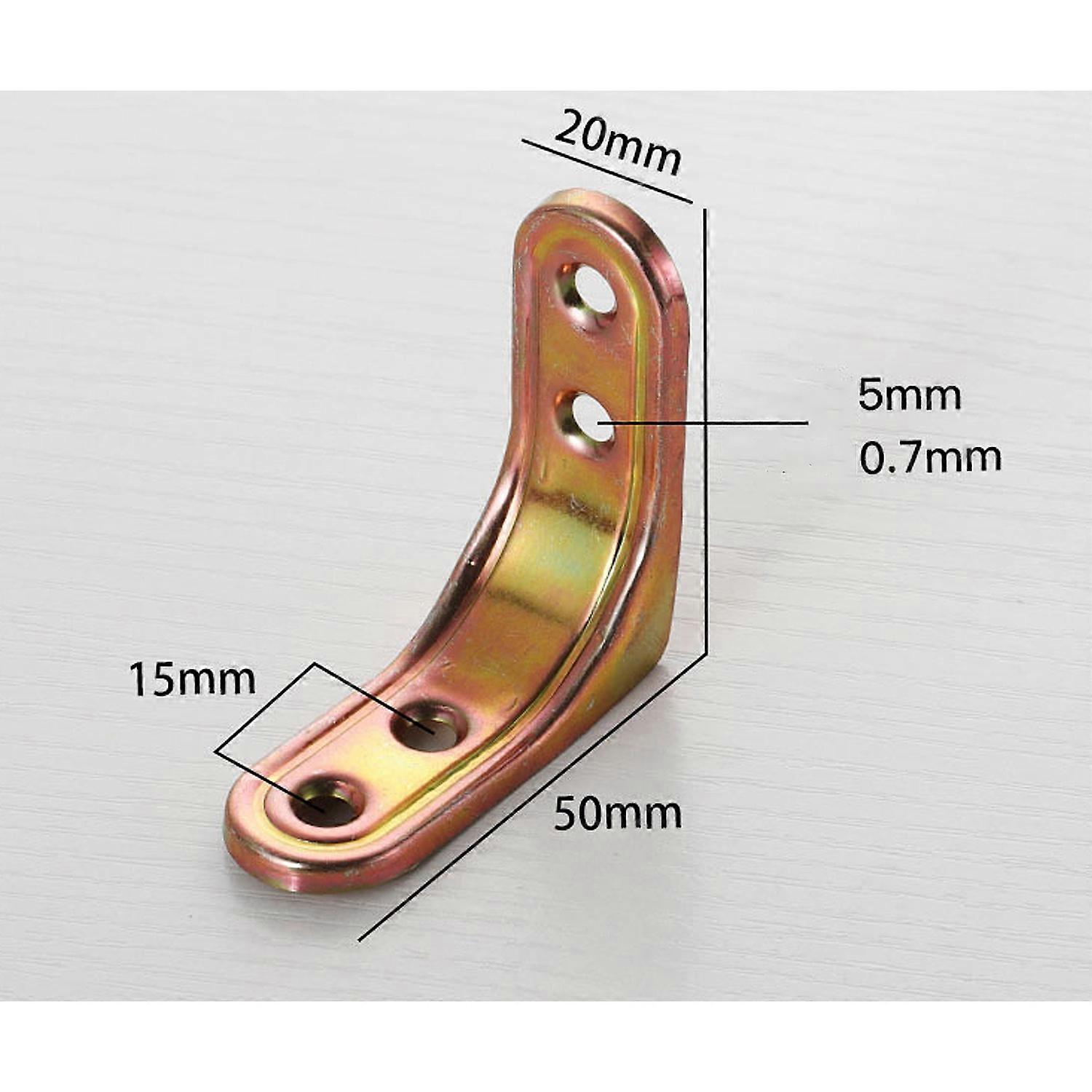 Wall Shelf Bracket, 8 Pieces 5cm 5cm Metal Shelf Bracket, Strong Bearing Capacity, For Fixing And Reinforcing Tables, Chairs, Furniture