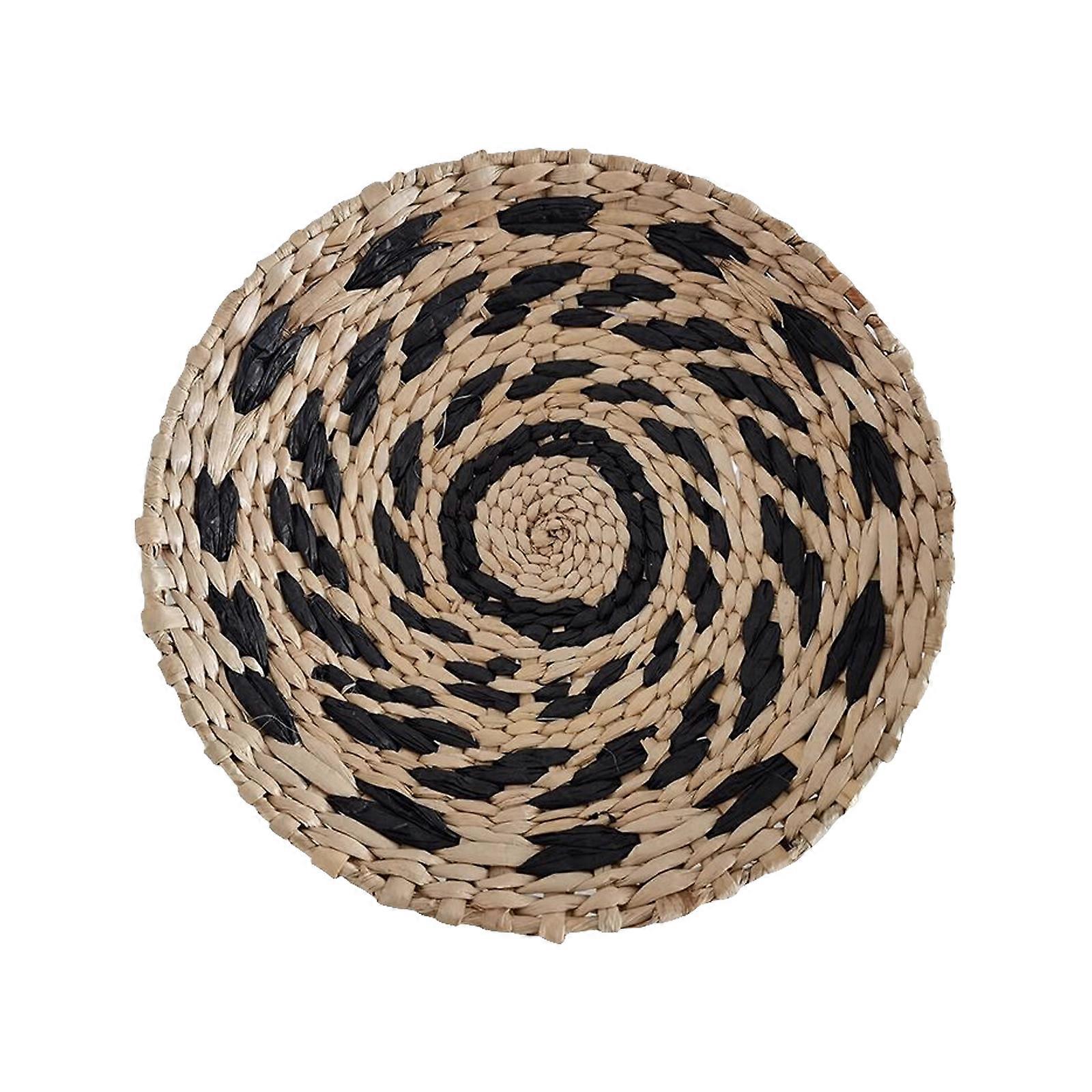 Bohemian väggkorg dekor - Vävd unik sjögräs flätad hängande dekorativa korgar - rotting väggkonstkorg för förvaring eller present till rustik bohemisk 