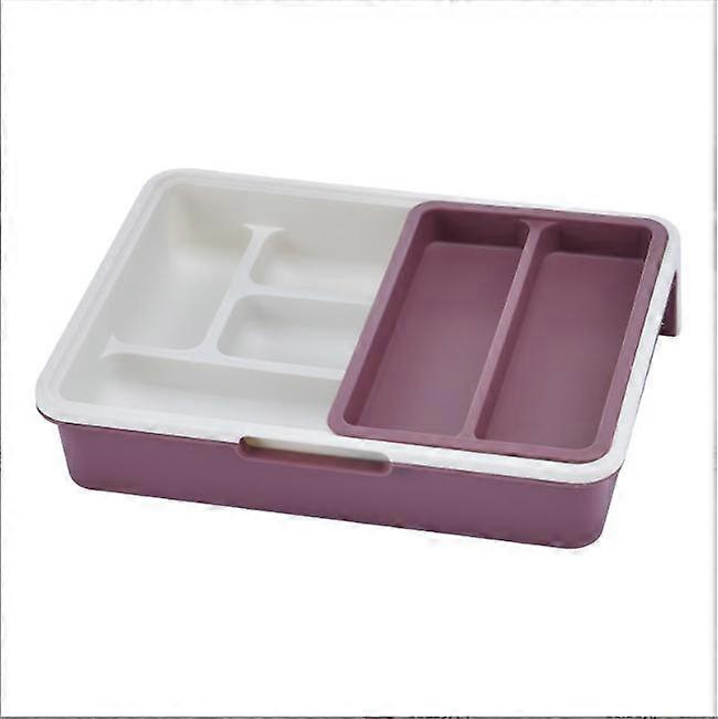 Tableware Storage Rack Spoon Fork Knife Shelf Separation Storage Box