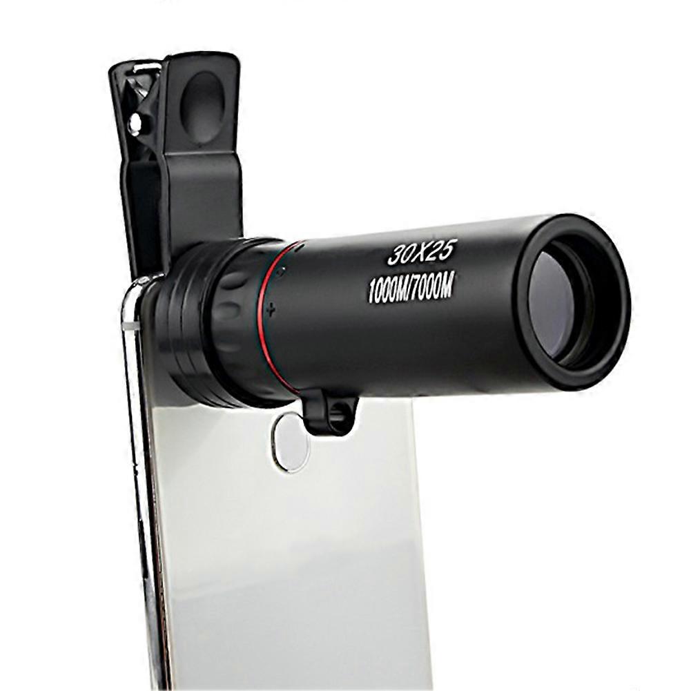 High Definition Monocular Telescope 30X25 Mini Portable Zoom Mobile Phone Camera Lens