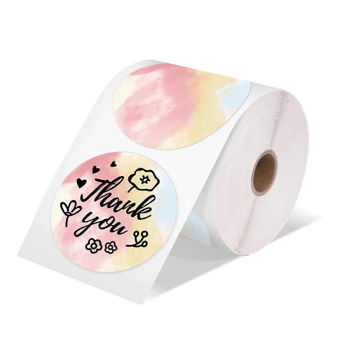 Shipping Label Printer Label Sticker Round Label Square Label DIY Logo Design 2X2 Mixed Dyeing 750P