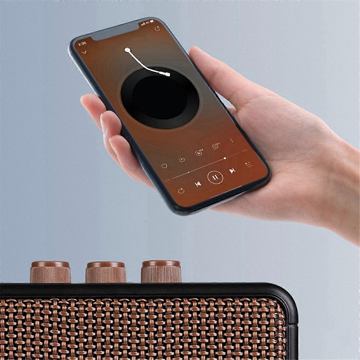 Aroma -04 Mini Electric Guitar Amplifier 5W Portable Bluetooth Speaker for Electric Guitar Retro Po