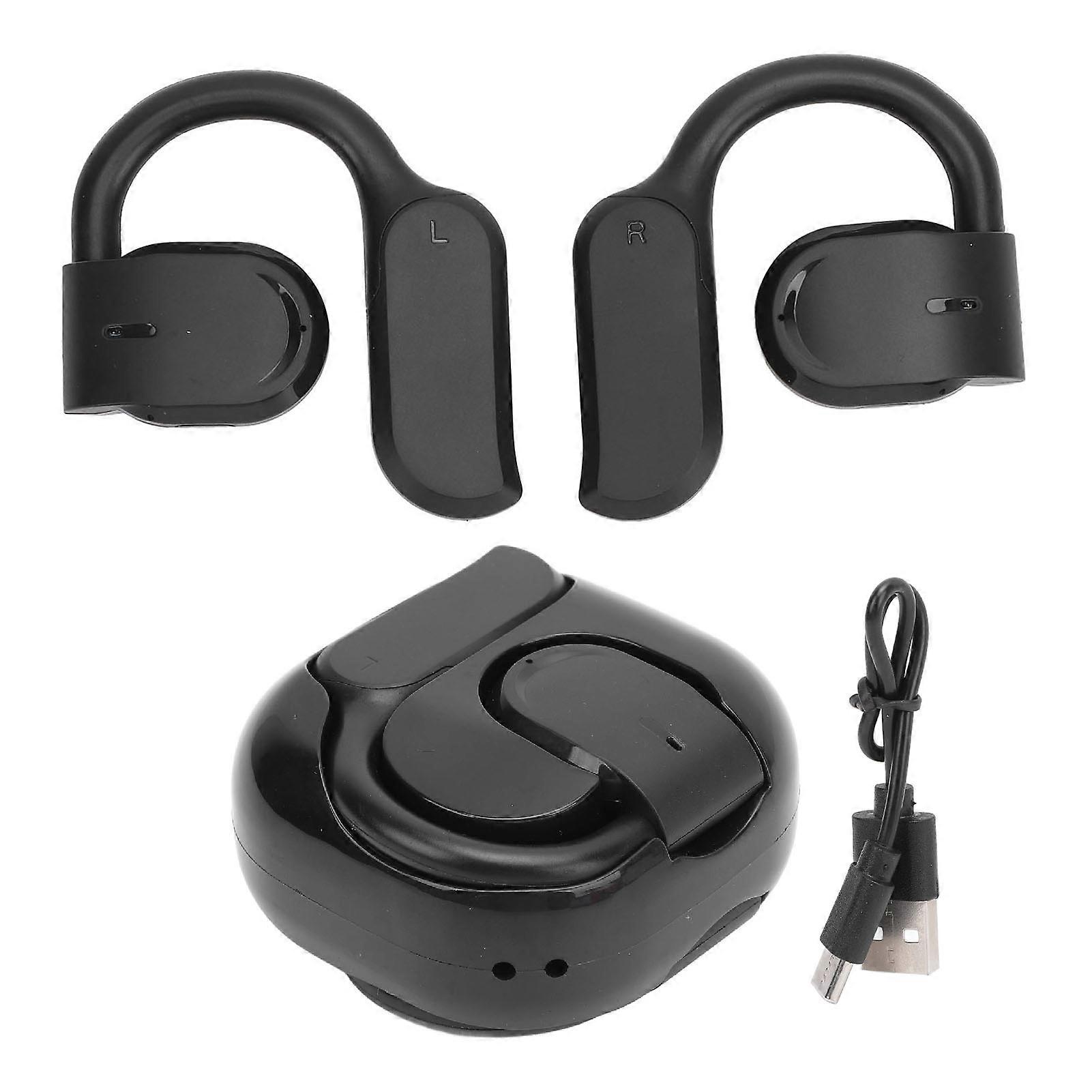 Language Translator Earbuds 144 Online Translation Languages Bluetooth 5.4 Language Translator Device with APP for IOS for Android Black