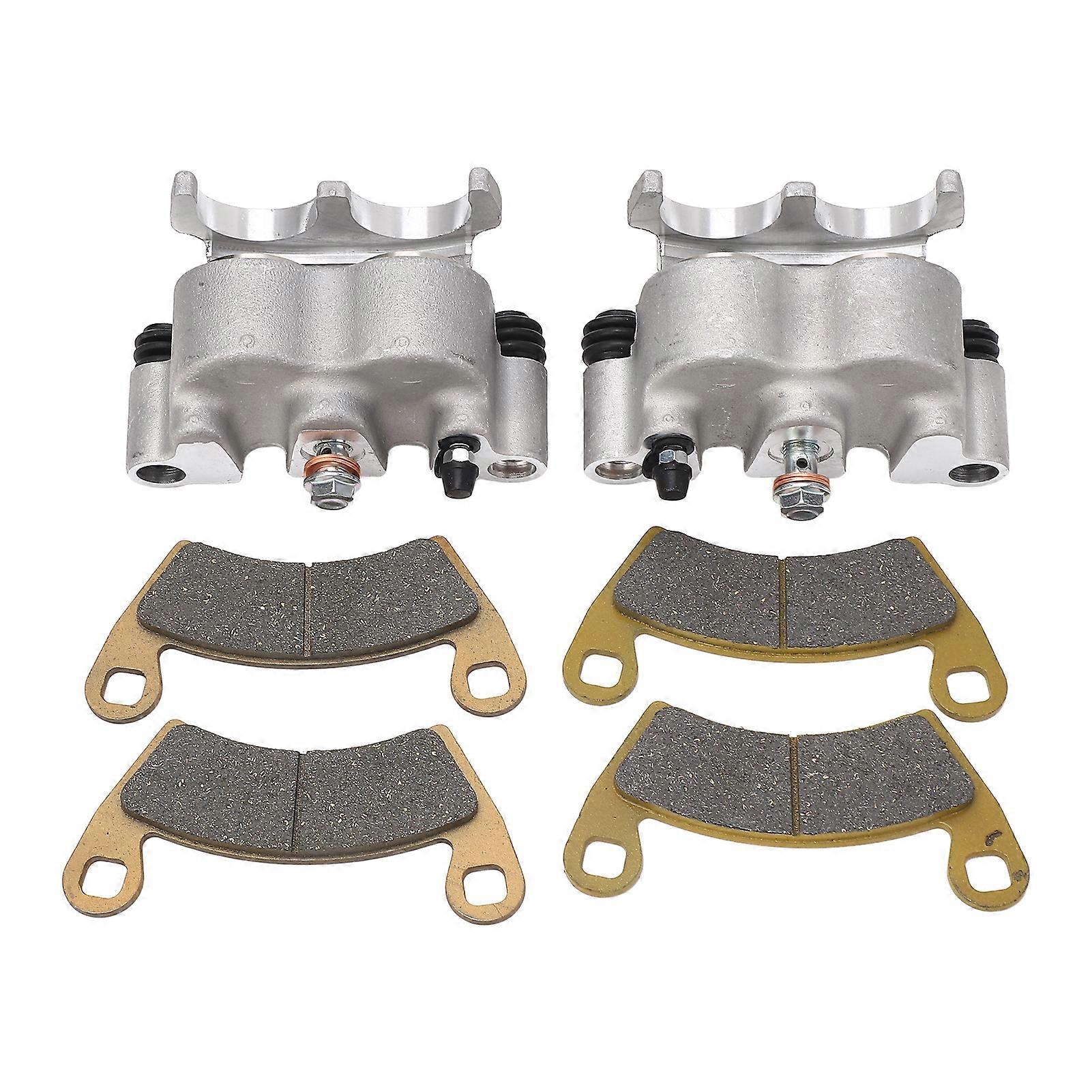 1 Pair Front Brake Calipers with Brake Pads 1911284 Replacement for Polaris Ranger 500 570 700 800 900 902D 1000 HST
