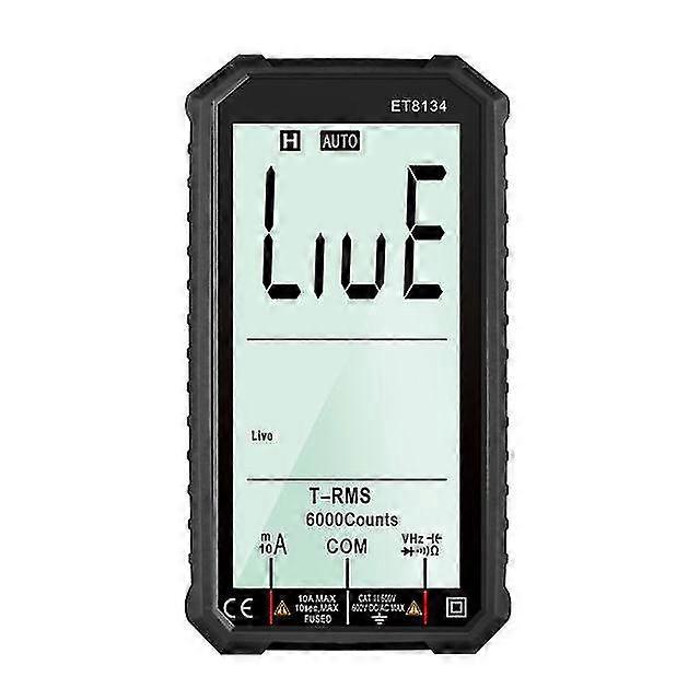 ET8134 Bildschirm Voltmeter Funkmessgerät Messgerät LCD Messung Cce Strom Volta