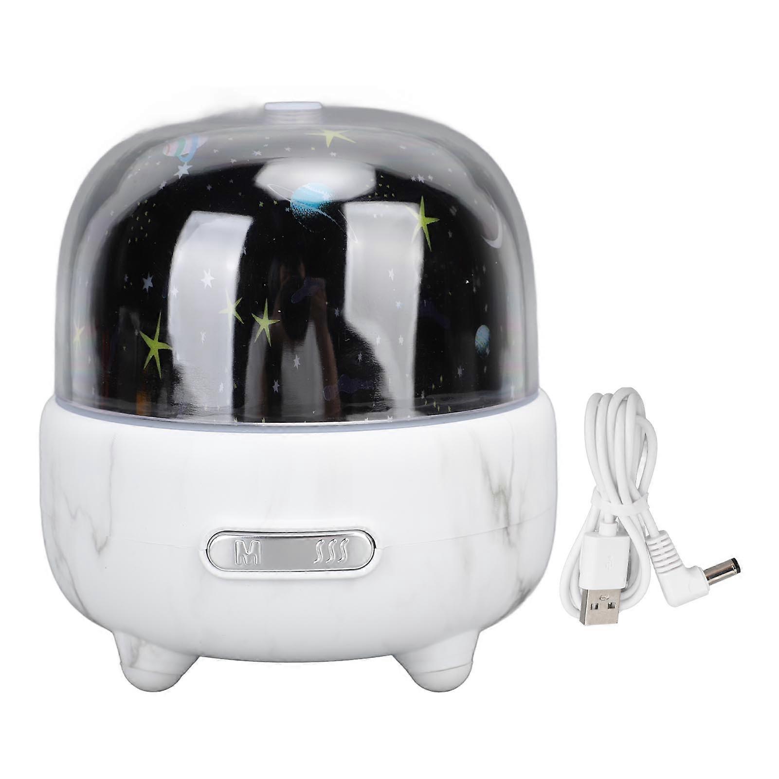 Essential Oil Diffuser Humidifier Marble Pattern Starry Sky Aromatherapy Air Diffuser for Desktop