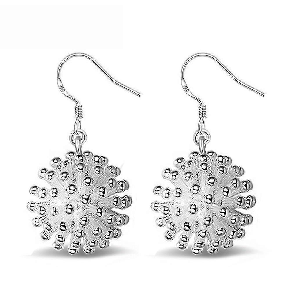 Ear Studs Fireworks Electroplated Platinum Earrings for Wedding