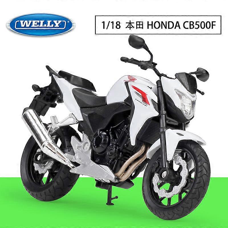 1:18ホンダCB500Fオートバイバイクモデルのおもちゃの新しい箱