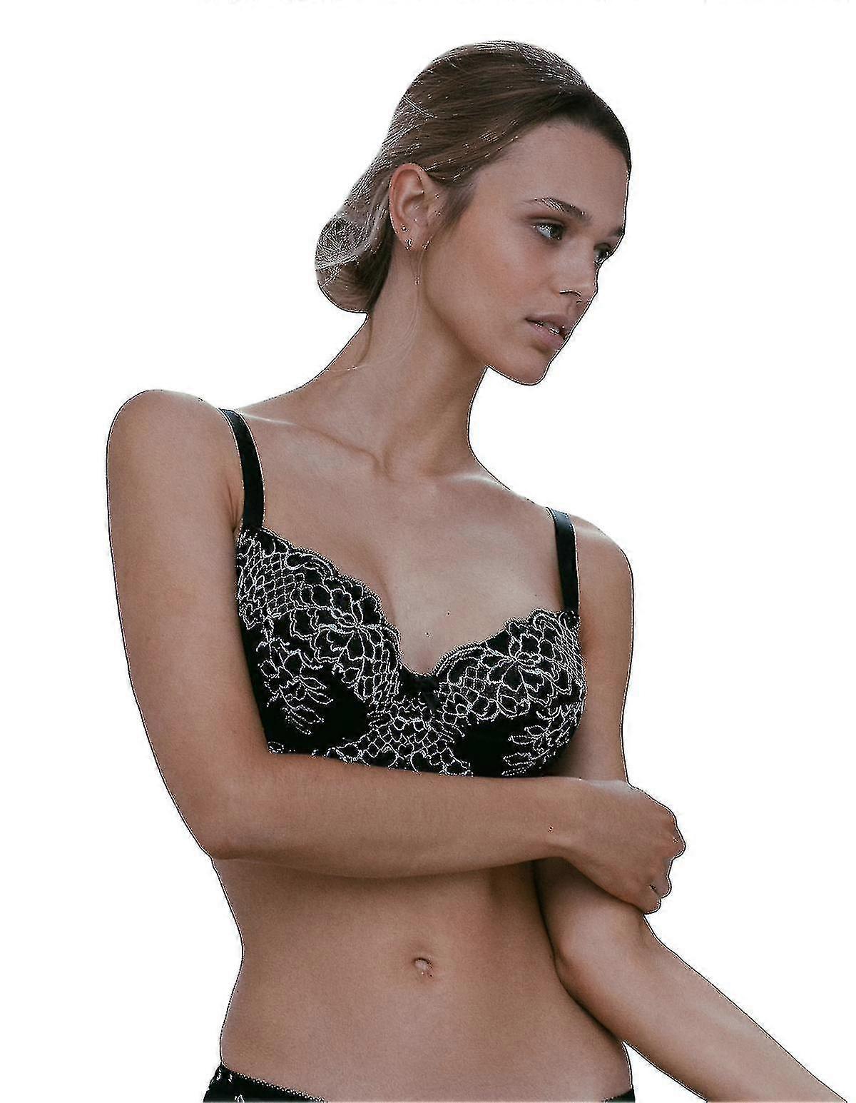 Datian 14908-5 Women's Embroidered Underwired Full Cup Bra