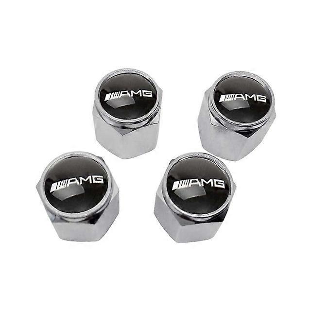 4pcs Alloy Anti-rust Car Wheel Tyre Tire Valve Stem Caps for GLA GLC ML W202 W210 W203 W204 W205 W211 W212 W176 Auto Accessories