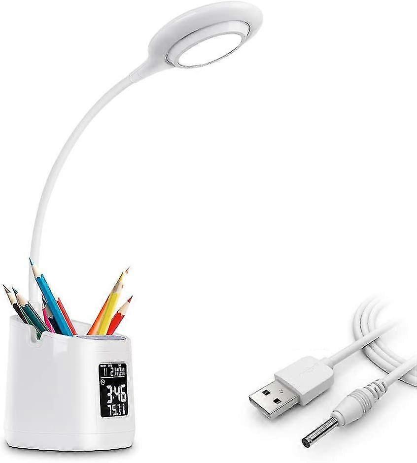 Three-color Eye Protection Lamp With Pen Holder