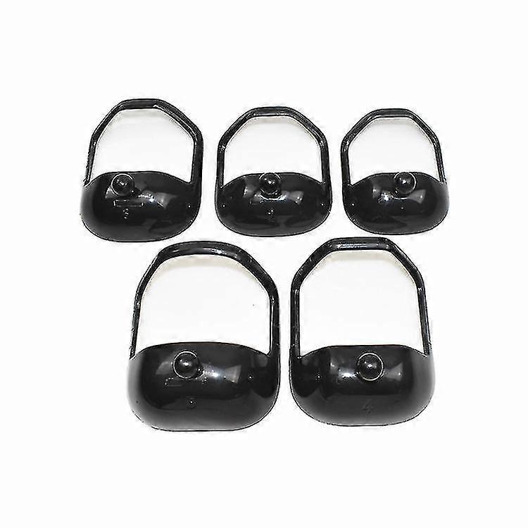 Goatee Shaving Template,set Of 5 Sizes Goatee Outliner Kit For Men,grooming Gift Kit For Any Beard,use With A Beard Trimmer Or Razor To Style (black)