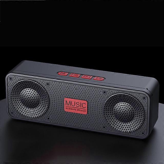 Portable FM Radio Wireless Bluetooth5.0 TWS Speaker Mini MP3 Music Player Support TF Card U Disk AUX Play Handsfree Call