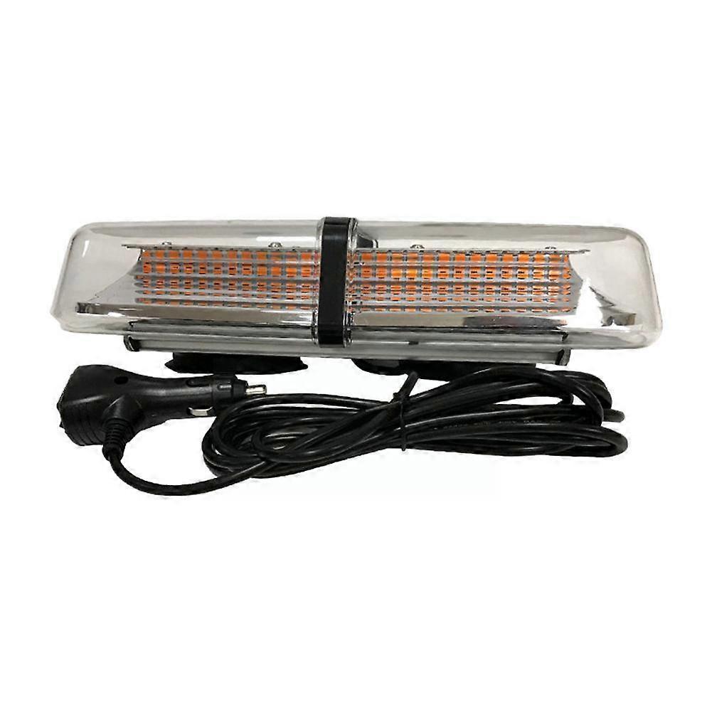 72 LED Strobe Beacon Lights Rooftop Flash Emergency Atmosphere Car Strobe Warning Truck Light 12V-24V Light Roof Yellow/Amb U3O9