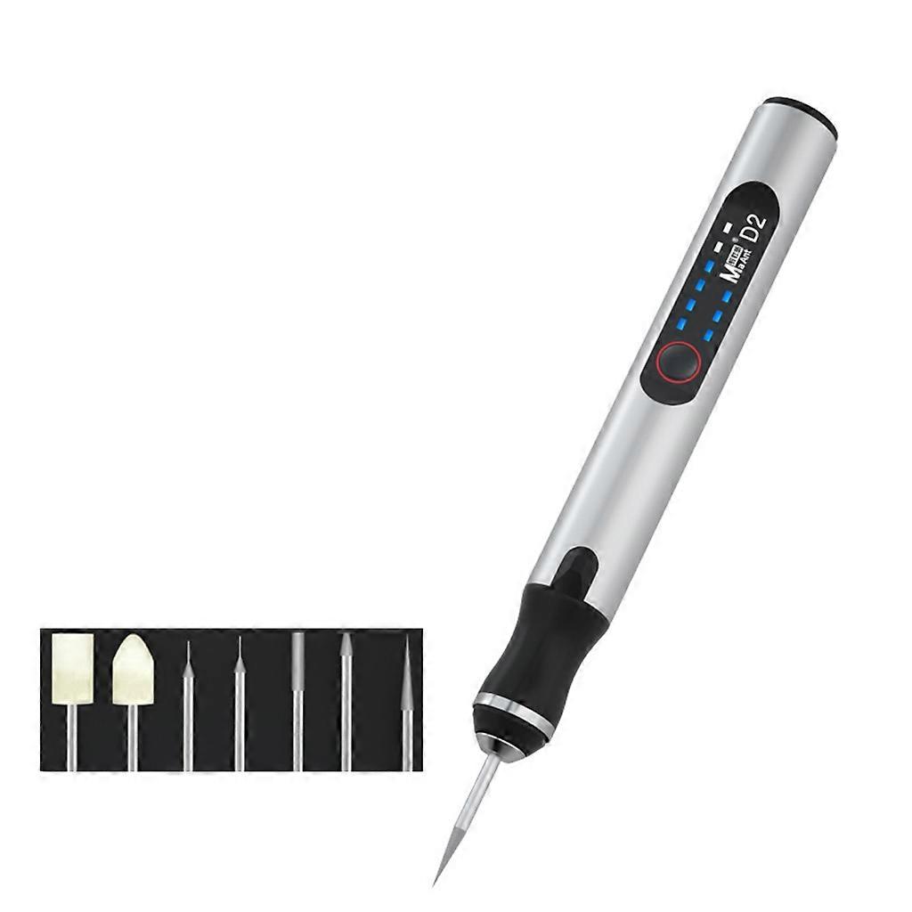 Electric Engraving Pen with Indicator Light Lightweight Wide Application