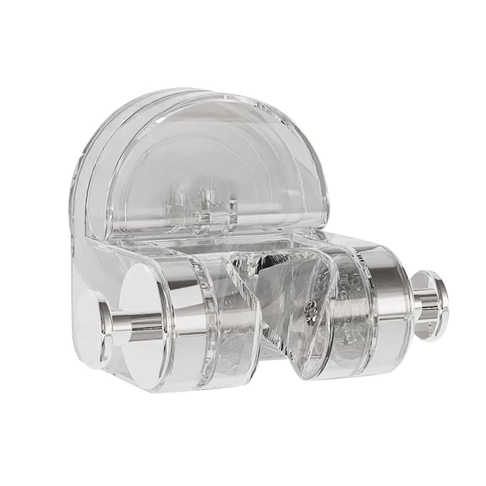 Duschhalter,Integrierte Saugnapf-Duschablage,Universal-Saugnapf-Duschhalter Multifunktions einstellbar