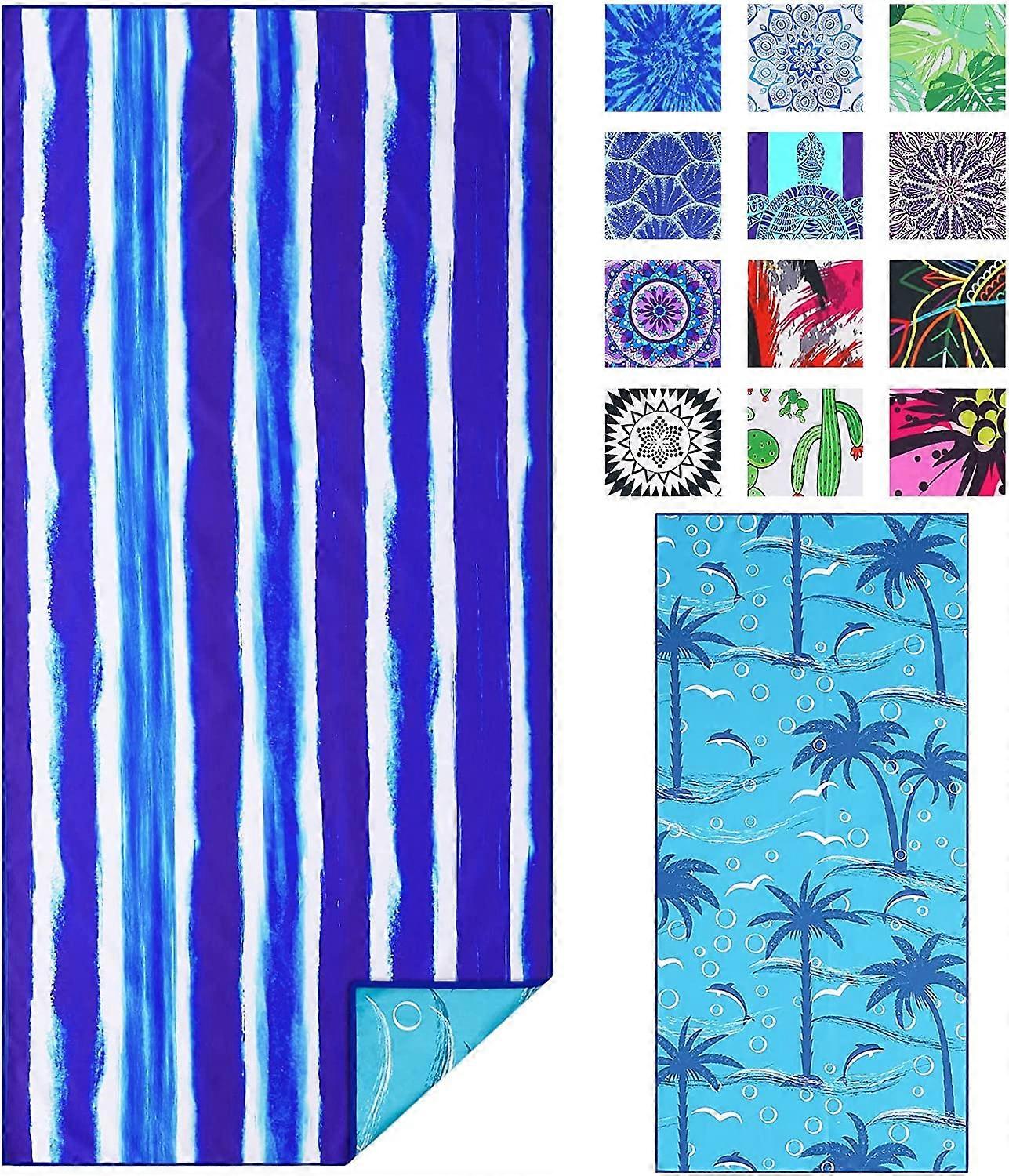 Microfiber Beach Towel Quick Dry Super Absorbent Oversized Lightweight Towel