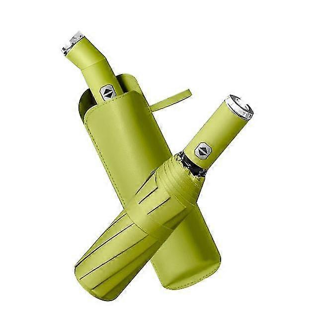 Umbrella With Led Flashlight Automatic Waterproof And Windproof Foldable With Reflective Safety Tape