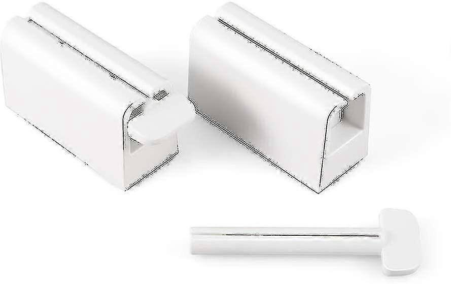 2 Piece Toothpaste Squeezer, Bathroom Rolling Tube Toothpaste Seat Stuffing Box