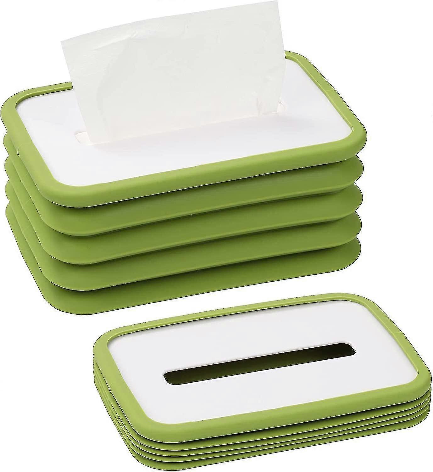 Silicone Carton Box, Folding Rectangular Carton Box, Green