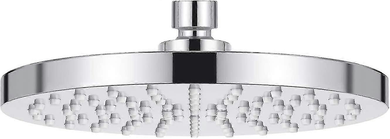 Fester Duschkopf Ersatz über Kopf Regen Regen Duschköpfe einstellbar mit Drehkugel rund Chrom (D-V2)