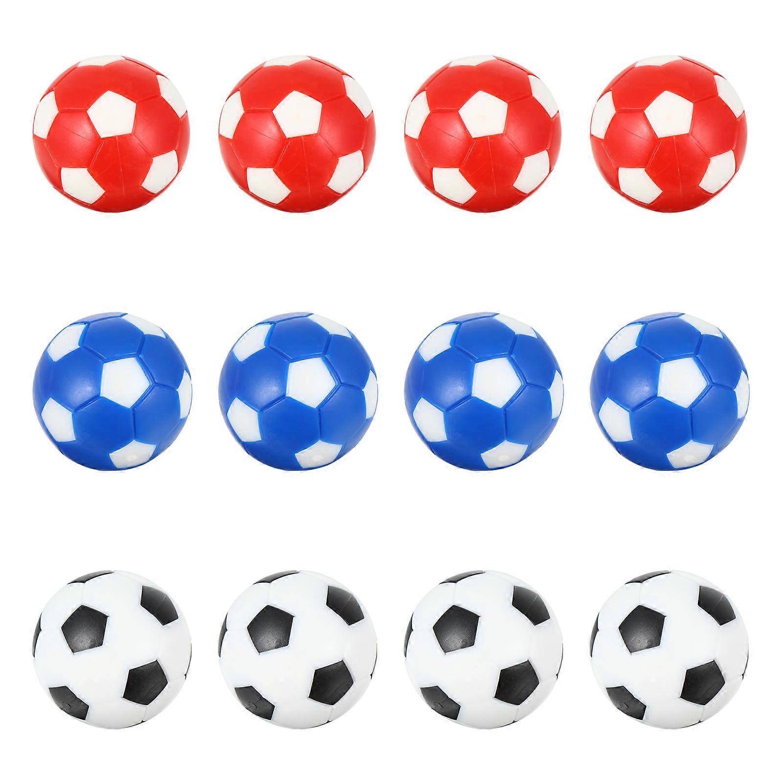 12pcsプロフェッショナルテーブルサッカーおもちゃ実用的なテーブルサッカーアクセサリー