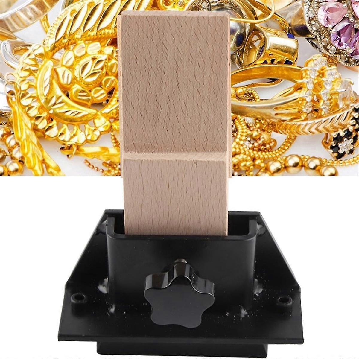 Wooden Jewelry Making Tool High Hardness Light Weight Practical Accessory for Processing