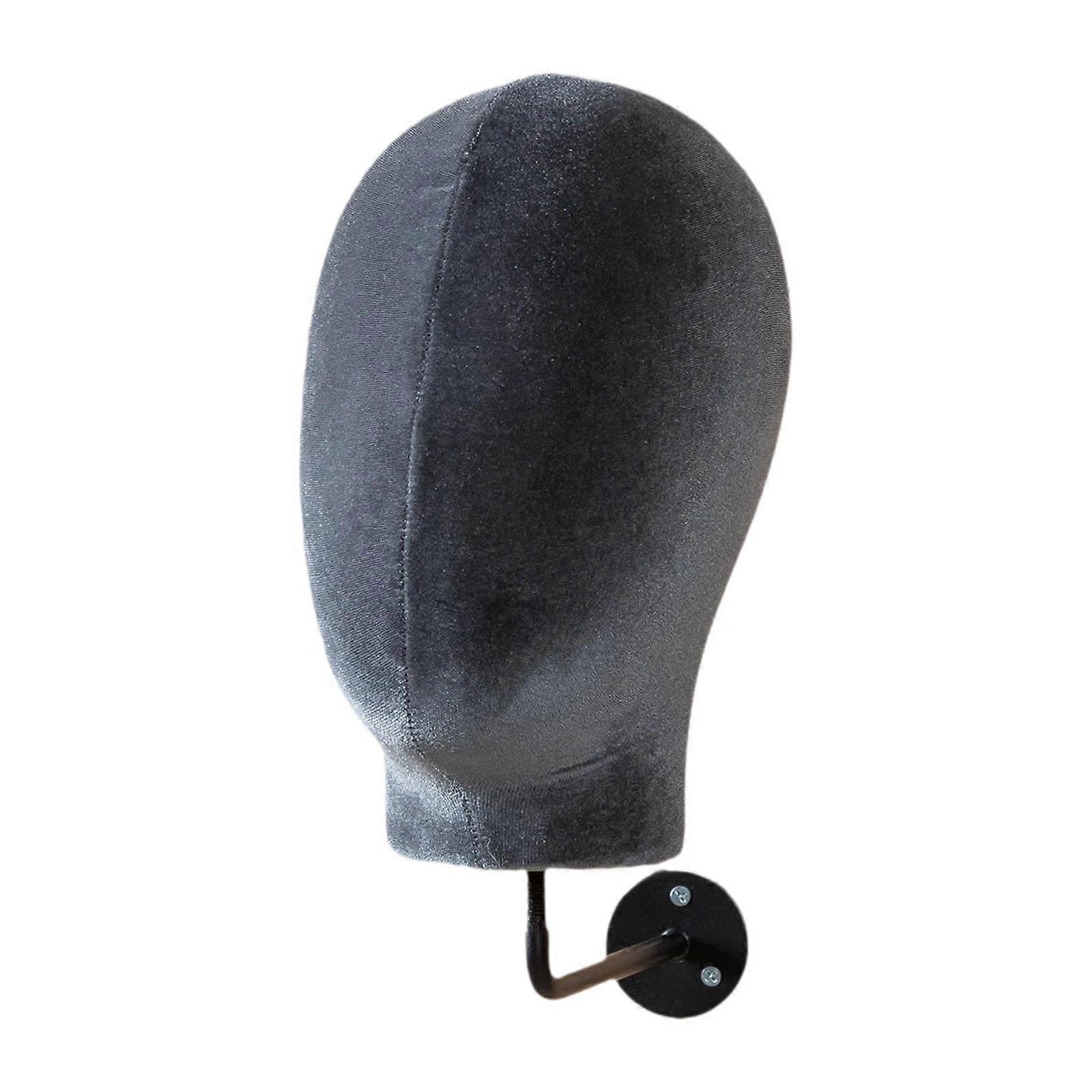 Mannequin Head Model Wall Mounted Creative for Hairdresser Training Beginner