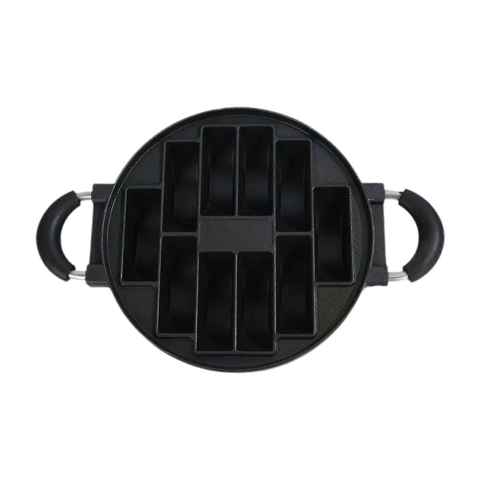 Cookies Baking Pan 10 Holes Nonstick Cookies Maker for Camping Picnic Home
