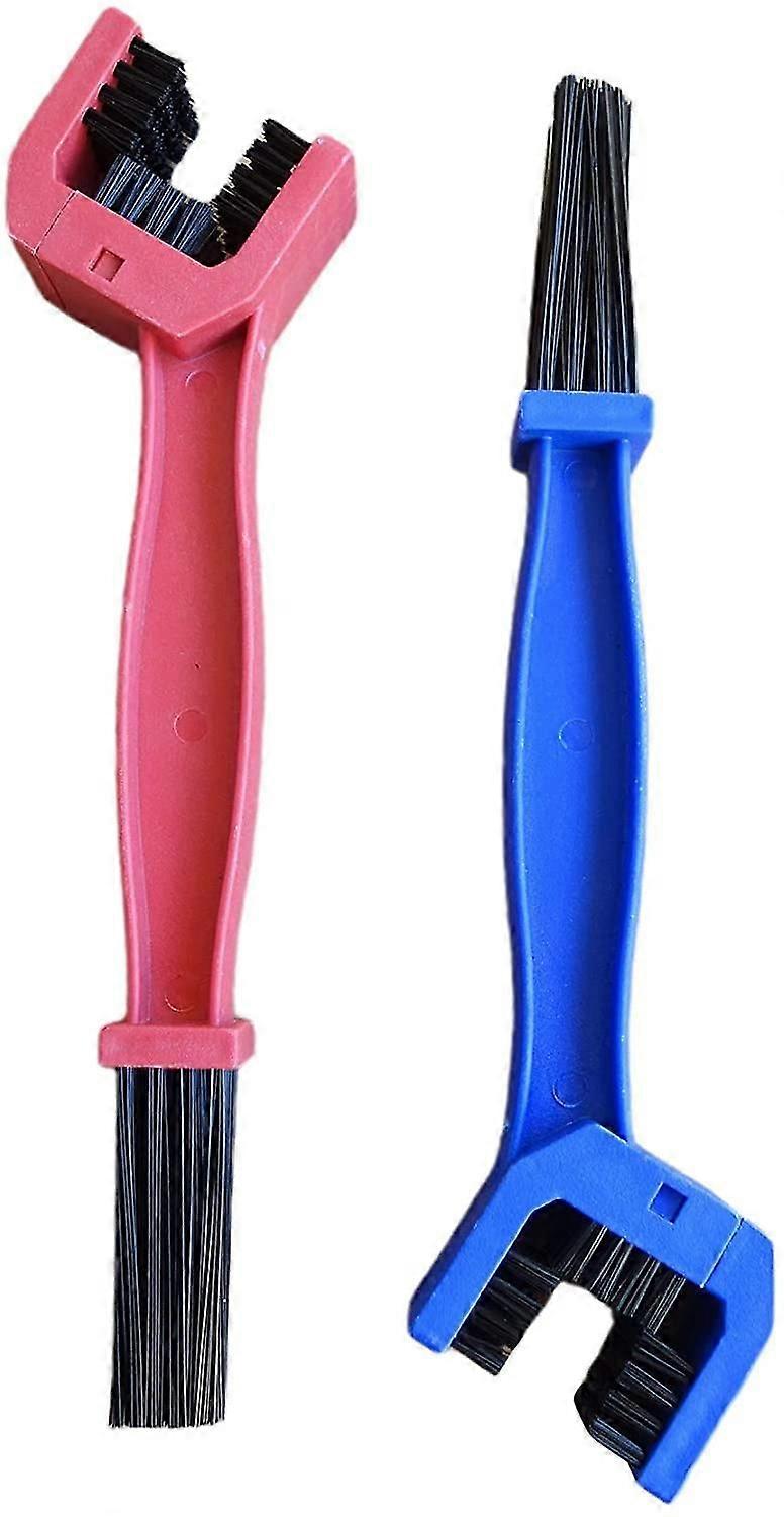 2 Pcs ycle Motorcycle Chain Brushes, Gear Chain Clean Maintenance Tool