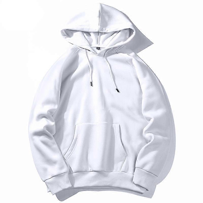 Men's Warm Fleece Hoodie Sweatshirt For Spring & Autumn