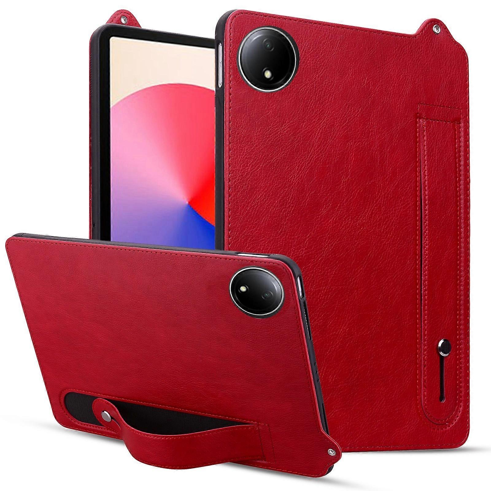 TPU Leather Back Tablet Case with Wristband