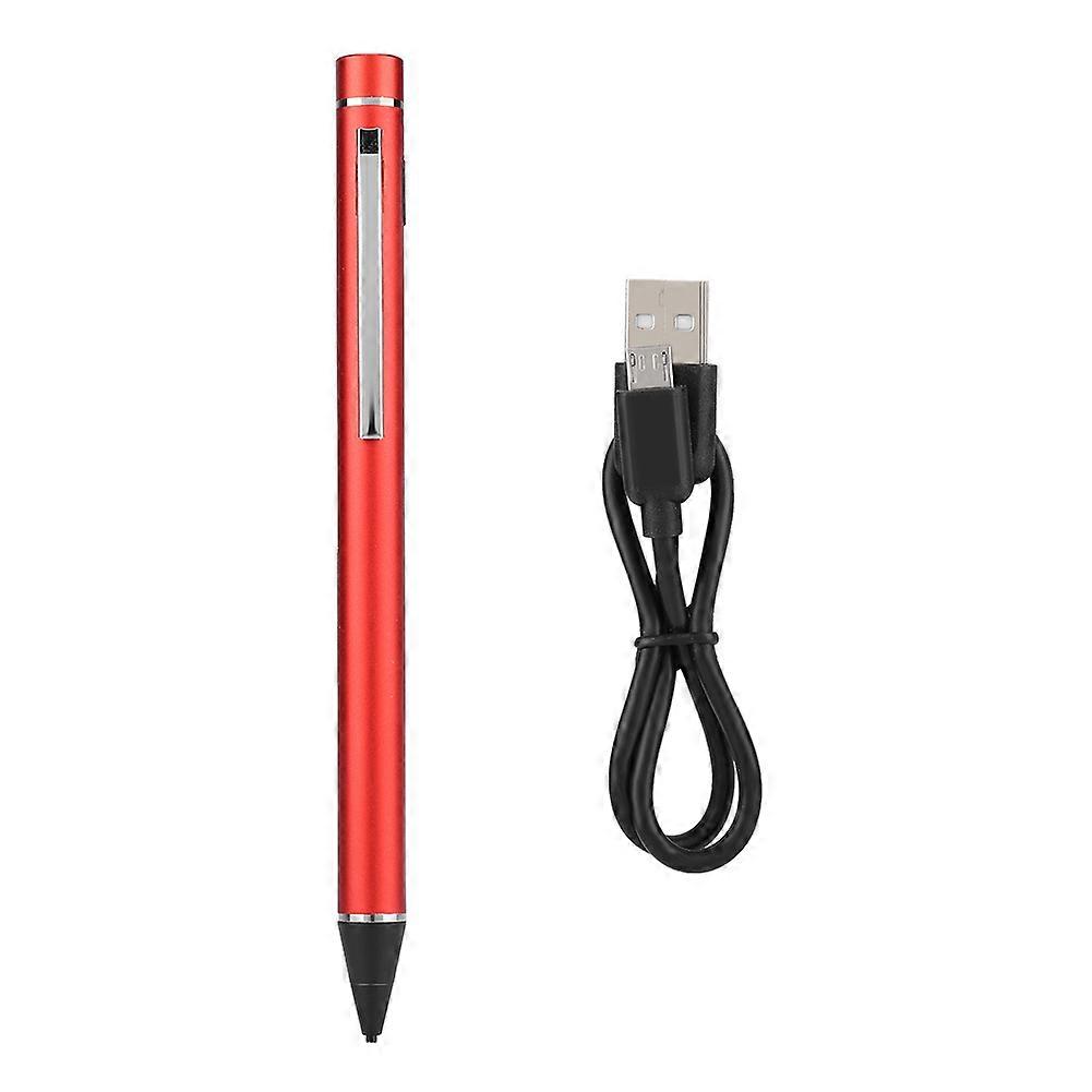 K838 Multi-function Screen Stylus High Sensitivity Anti-scratch Phone Tablet Touch Pen(Red)